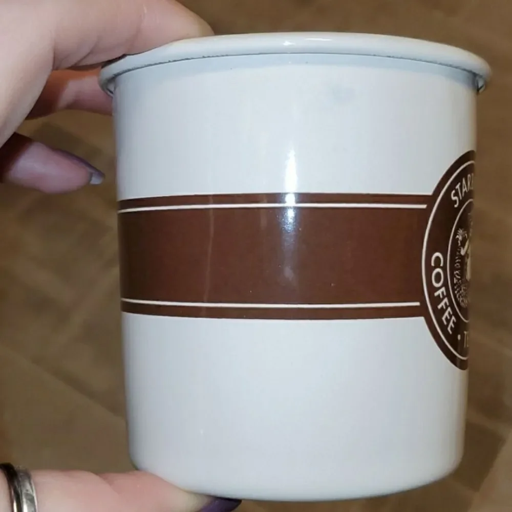 EUC Starbucks 2016 Enamel Coffee Mug